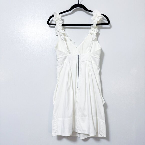 BCBG MaxAzria Kerry Mini Dress White Women's Size 0 - Picture 3 of 8